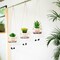 3PCS Hanging Fake Succulent Plant Pots - Creative Artificial Mini Potted Succulents, Ideal for Home, Room, Office Decor, Shelf & Ceiling Accents Choice